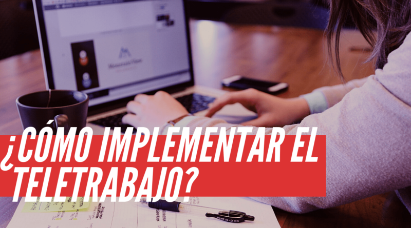 implementar el teletrabajo