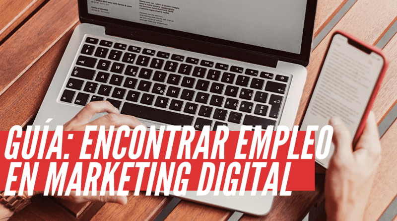 encontrar empleo en marketing digital