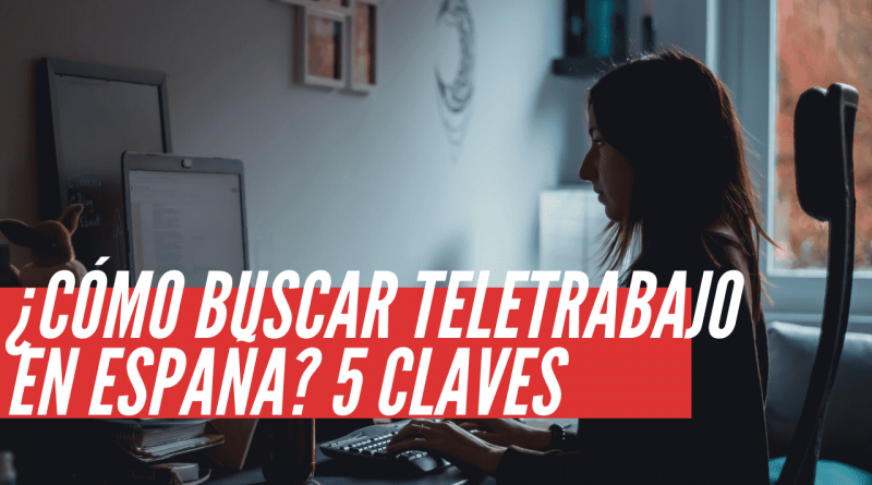 buscar teletrabajo en España