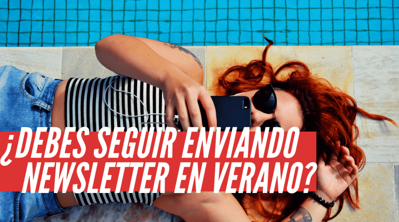 newsletter en verano