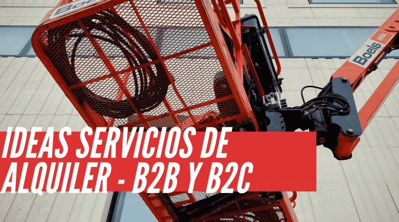 ideas servicios de alquiler