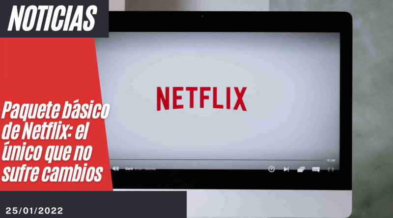 paquete básico de Netflix