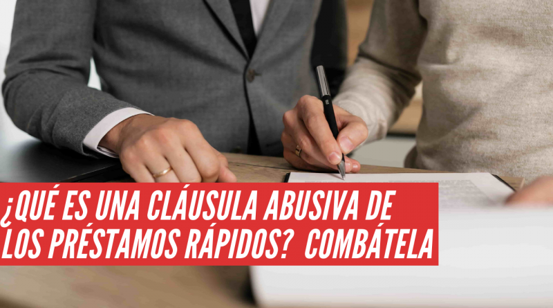 qué es una cláusula abusiva