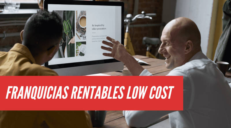 franquicias rentables low cost